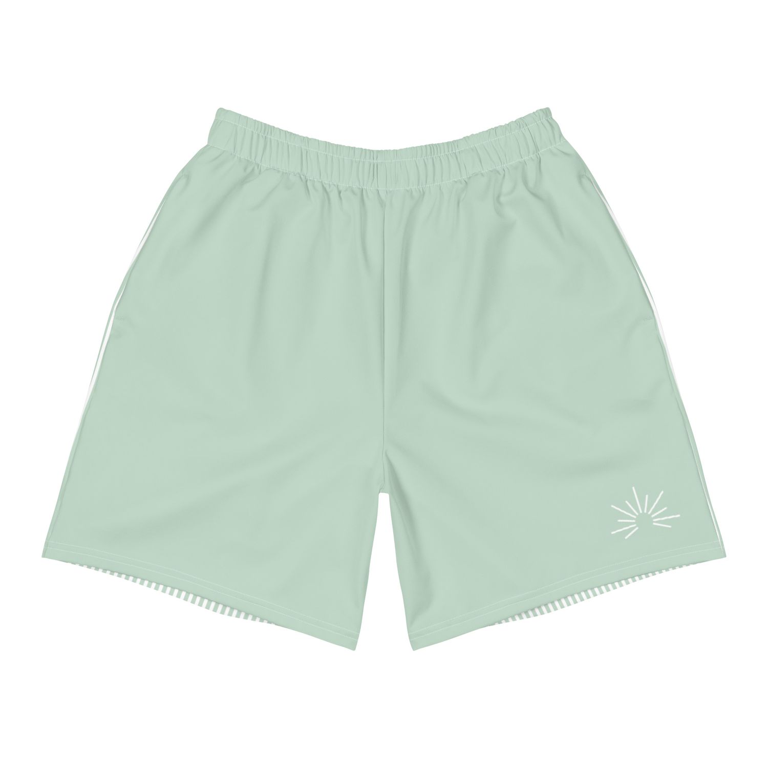 Sunrise Athletic Shorts | Edgewater Seersucker