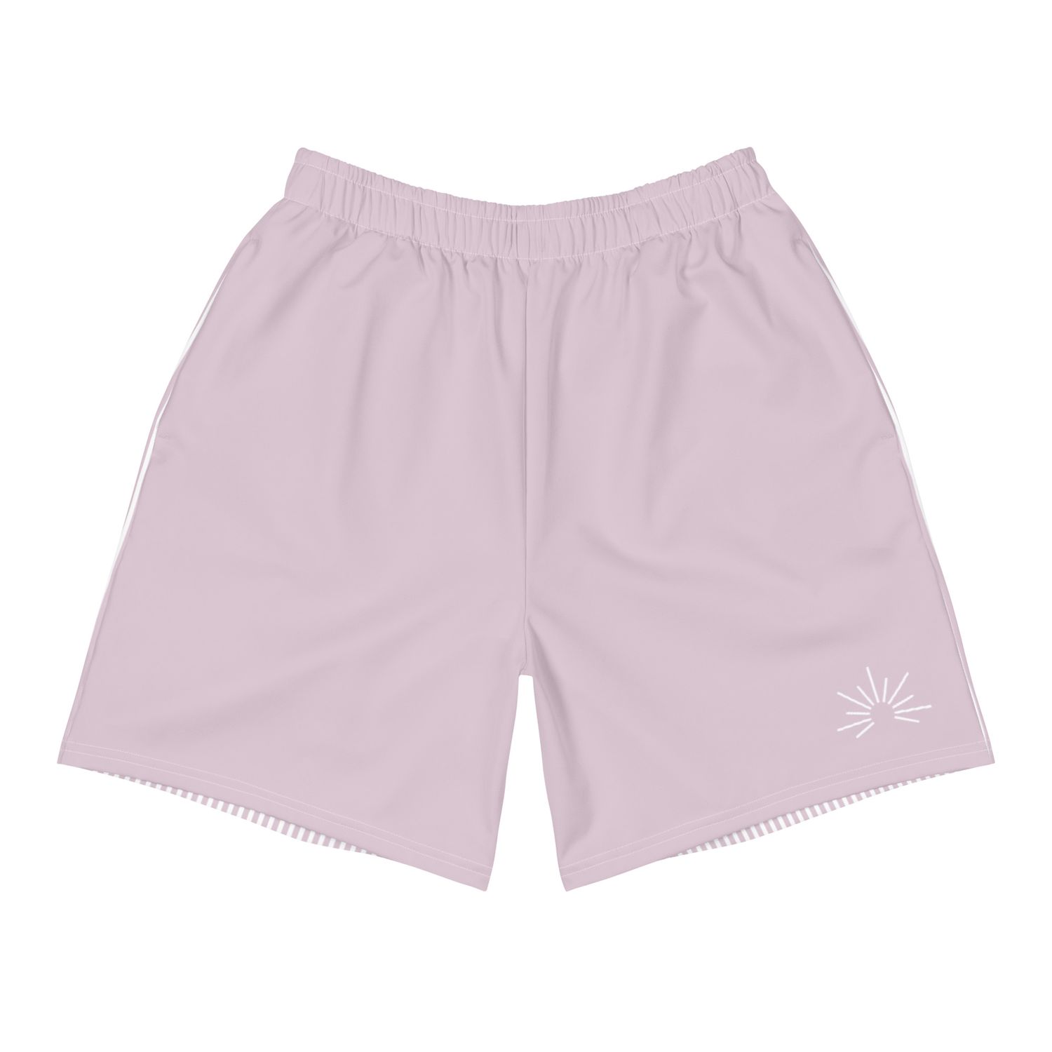 Sunrise Athletic Shorts | Pale Twilight Seersucker