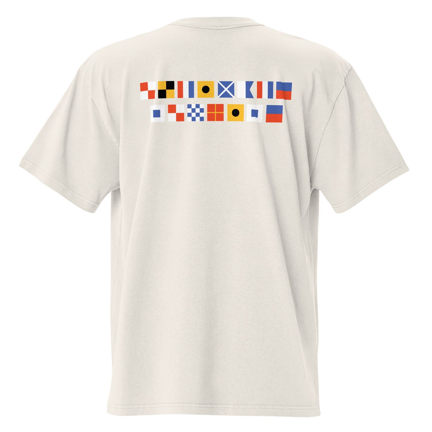 Oversized Sailing Flags Tee 