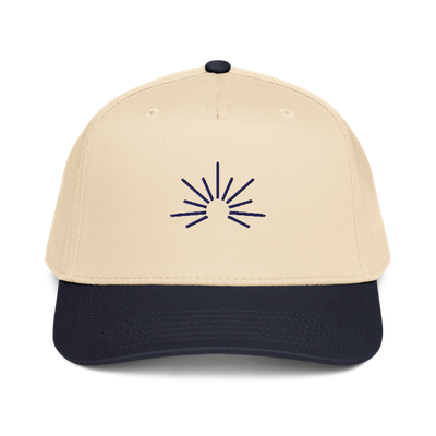 Sunrise Golf Hat | Navy & Sand