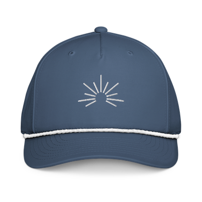 Sunrise Rope Hat | Cold Blue