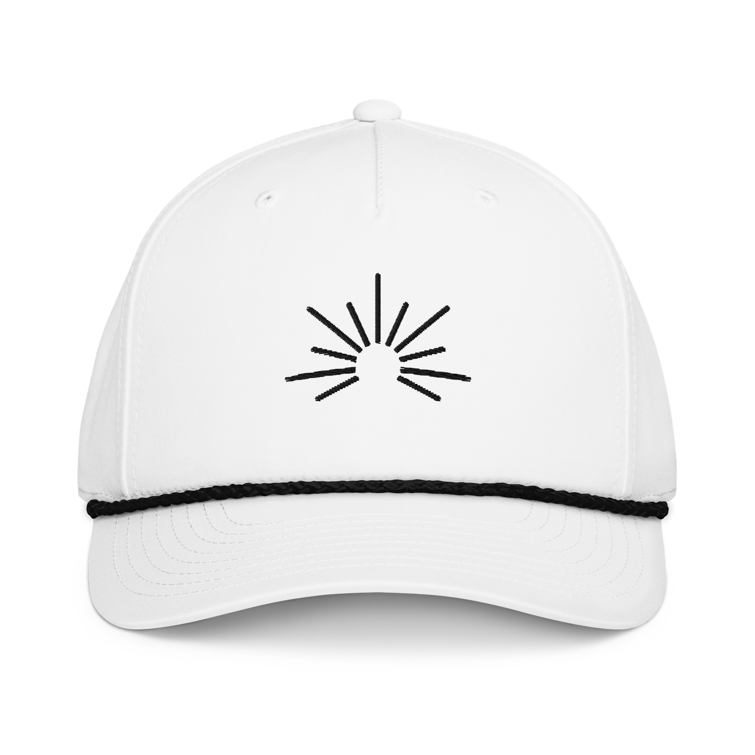 Sunrise Rope Hat | White