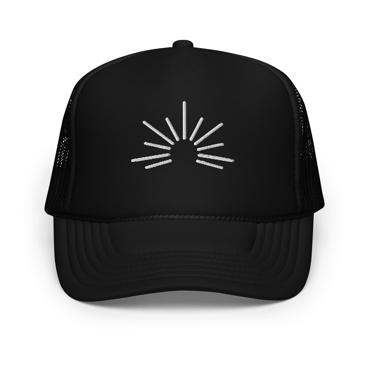 Sunrise Foam Trucker Hat | Black