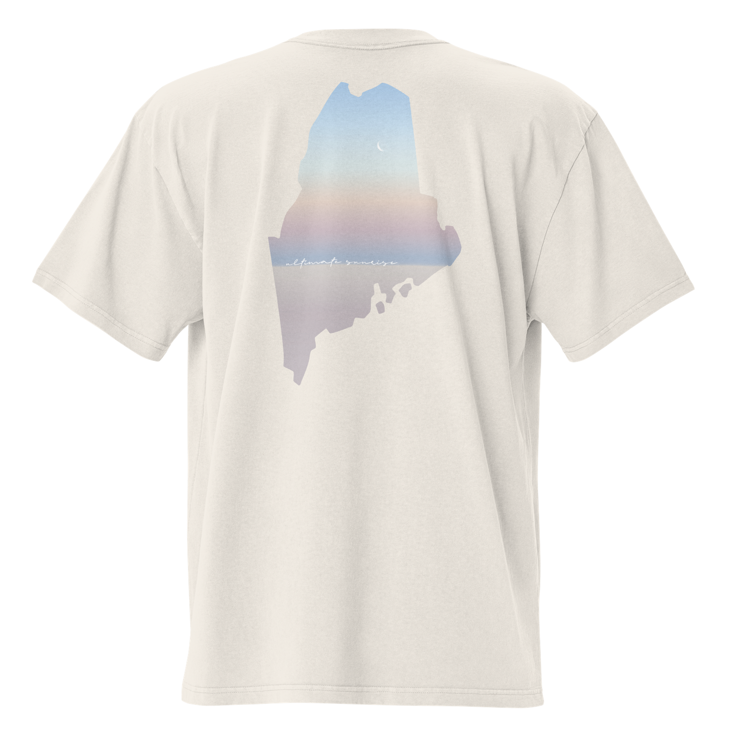 Maine Daybreak | Oversized Tee Light