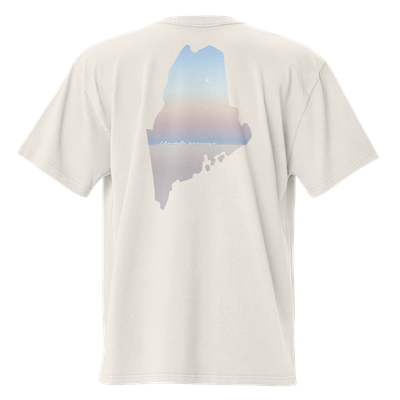 Maine Daybreak | Oversized Tee Light