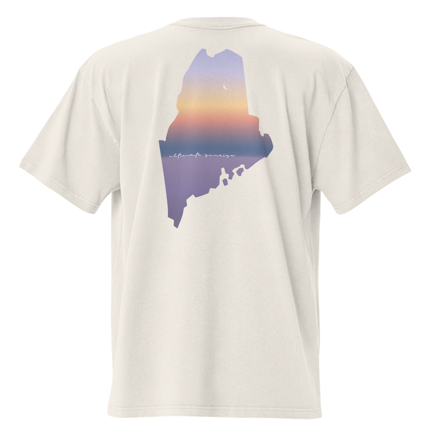 Maine Sunrise | Oversized Tee Light