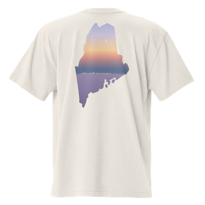 Maine Sunrise | Oversized Tee Light
