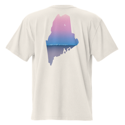 Maine Dawn | Oversized Tee Light