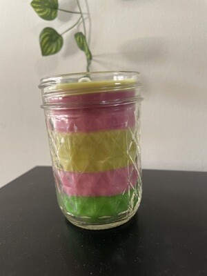 Jelly jar candles