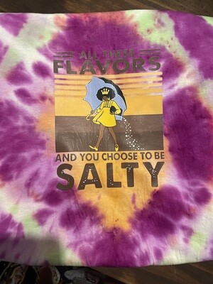 Tie dye Salty 2XL shirt