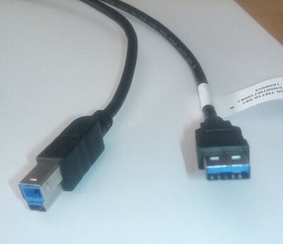 USB 3.0  Gerätekabel /USB A - USB B (Stecker-Stecker)