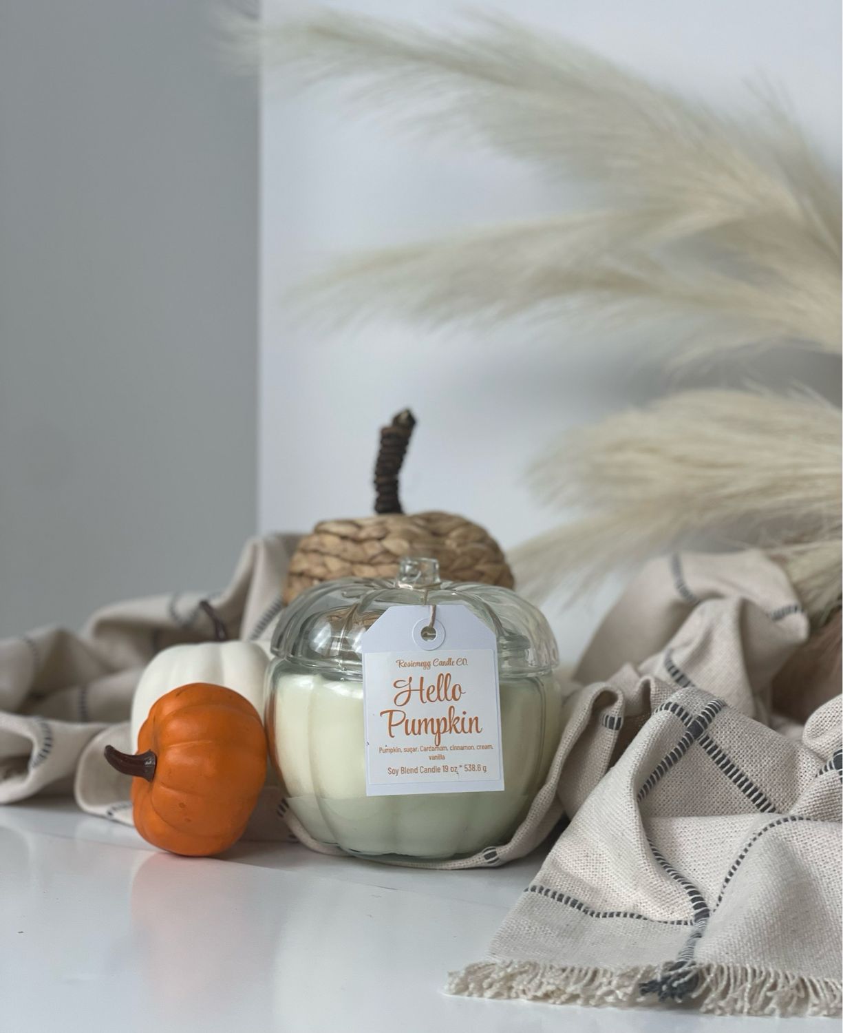 Hello Pumpkin Candle