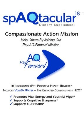 Pay-AQ-Forward Mission for spAQtacular18