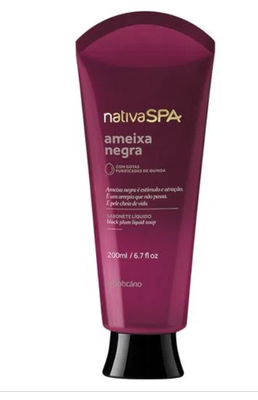Sabonete Liquido Nativa Spa Ameixa Negra, 200g