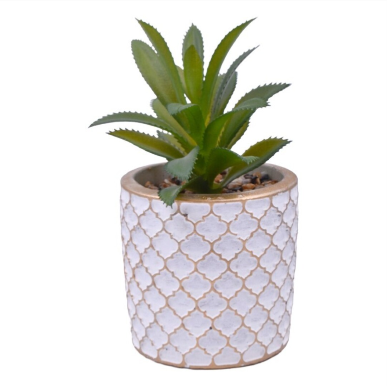 Vaso Decorativo c/planta artificial Sortido