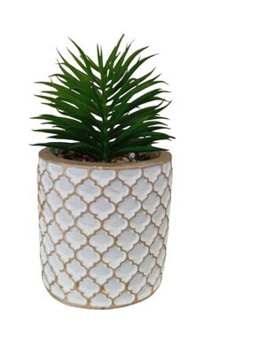 Vaso Decorativo c/planta artificial Sortido