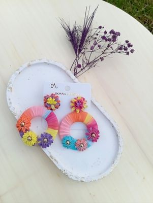 BRINCOS DONNA ALESSIA FLORIZA