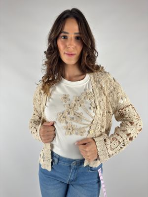 Casaco Crochê 