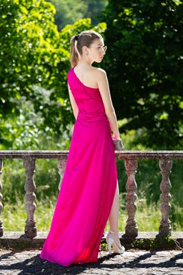 Vestido Rosa Choque