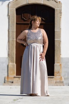 Vestido Cetim Nayara