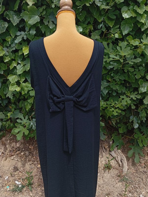 Vestido Preto Laço 