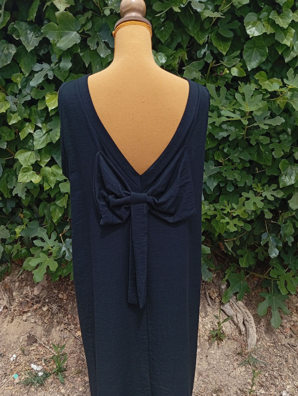 Vestido Preto Laço 