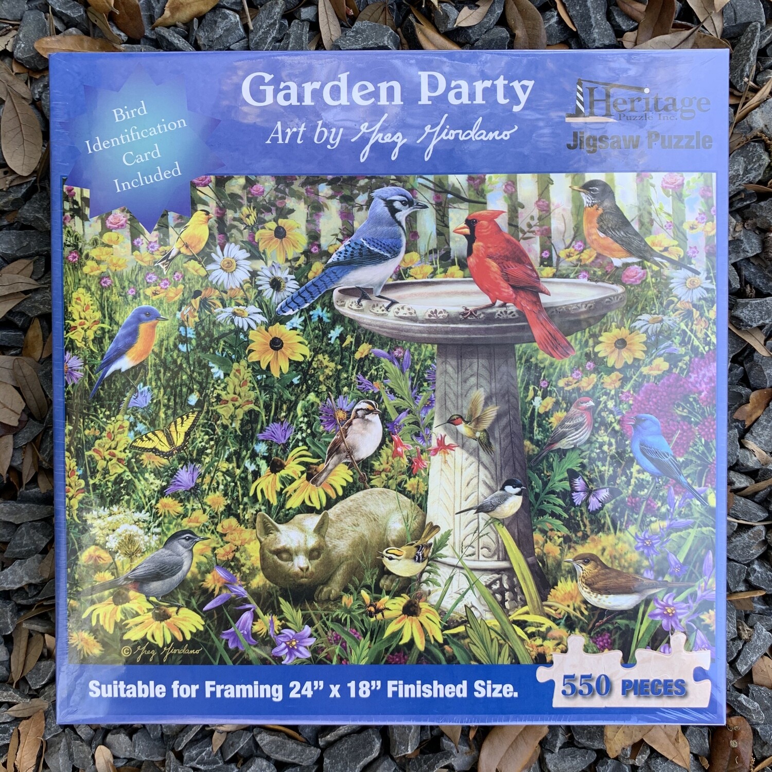 GARDEN PARTY PUZZLE 550PCS