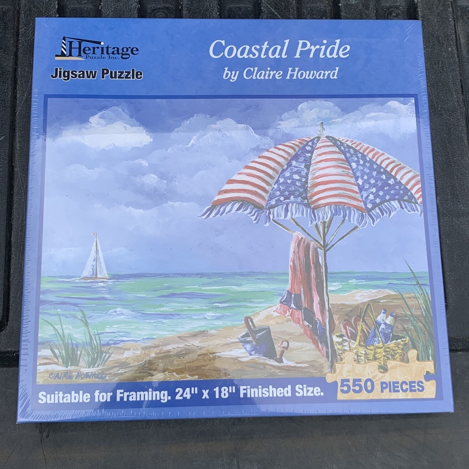 COASTAL PRIDE PUZZLE 550PCS