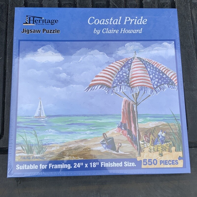 COASTAL PRIDE PUZZLE 550PCS