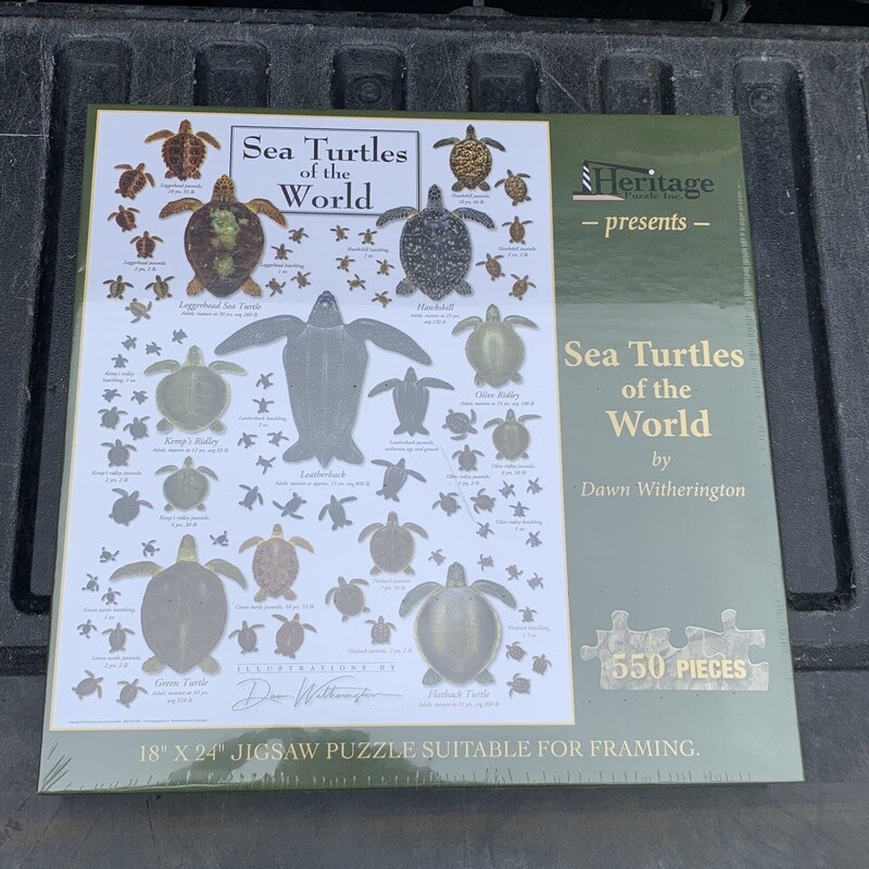 SEA TURTLES WORLD PUZZLE 550PCS