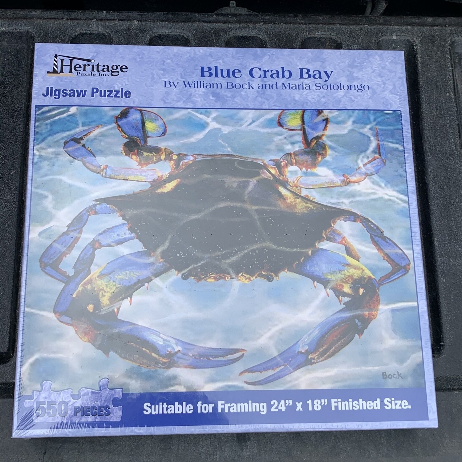 BLUE CRAB BAY PUZZLE 550PCS