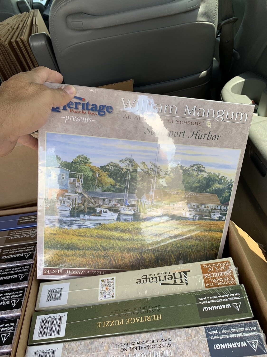SOUTHPORT HARBOR PUZZLE 550PCS