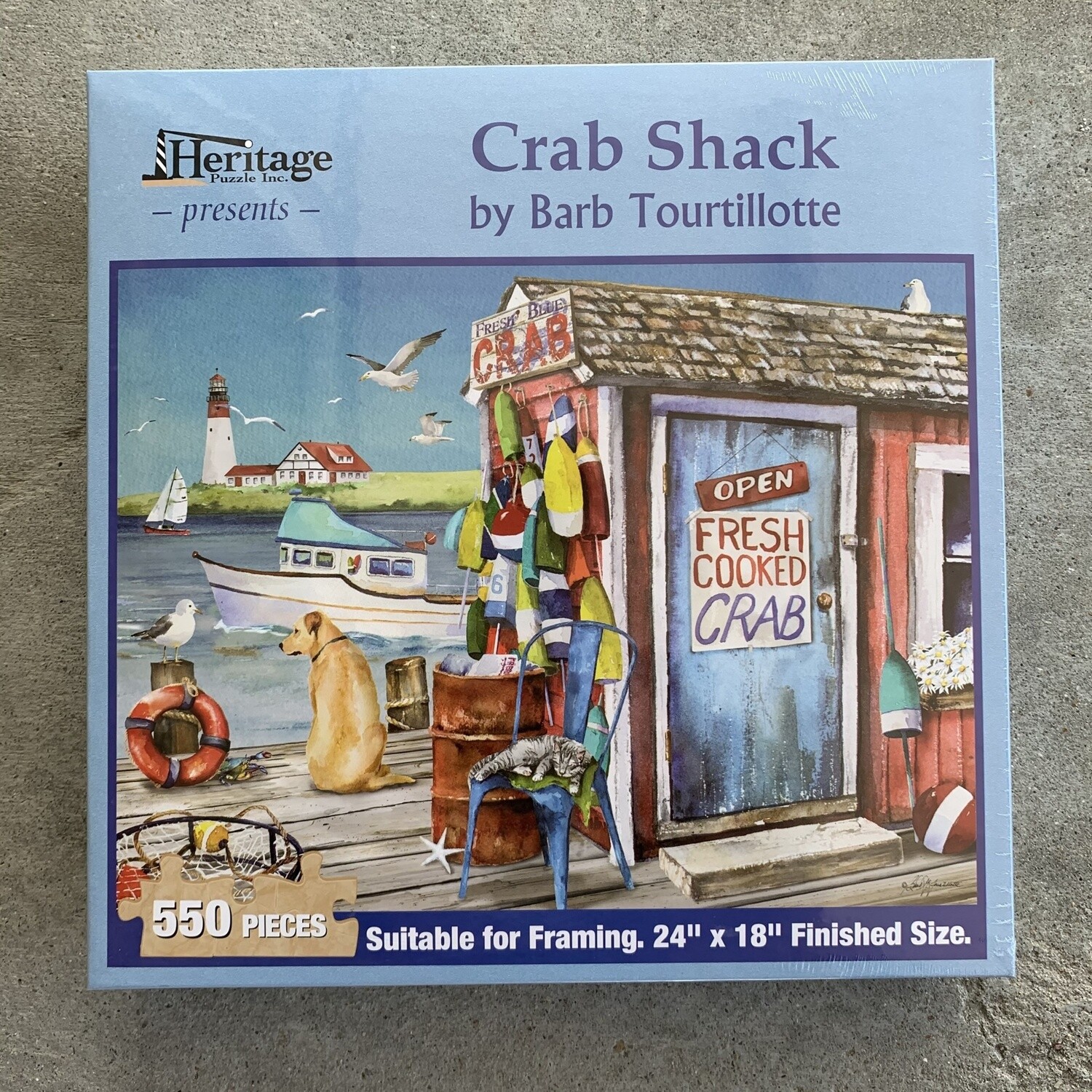 CRAB SHACK PUZZLE 550PCS