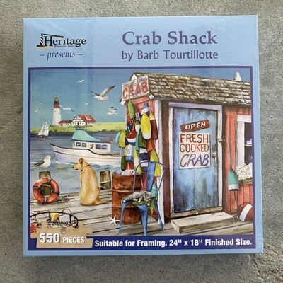 CRAB SHACK PUZZLE 550PCS
