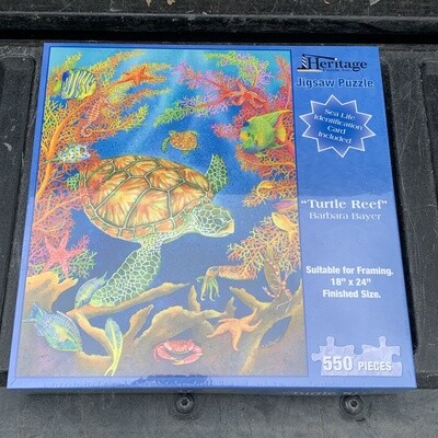 PUZZLE TURTLE REEF 550PCS PUZZLE TURTLE REEF 550PCS