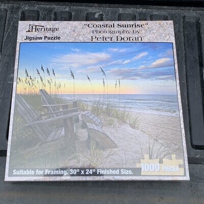 COASTAL SUNRISE PUZZLE 1,000PCS