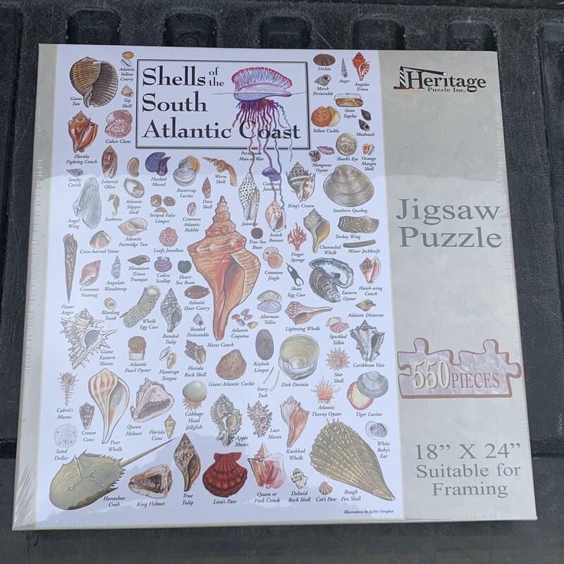 SHELLS OF THE SOUTH ATLANTIC PUZZLE 550PCS