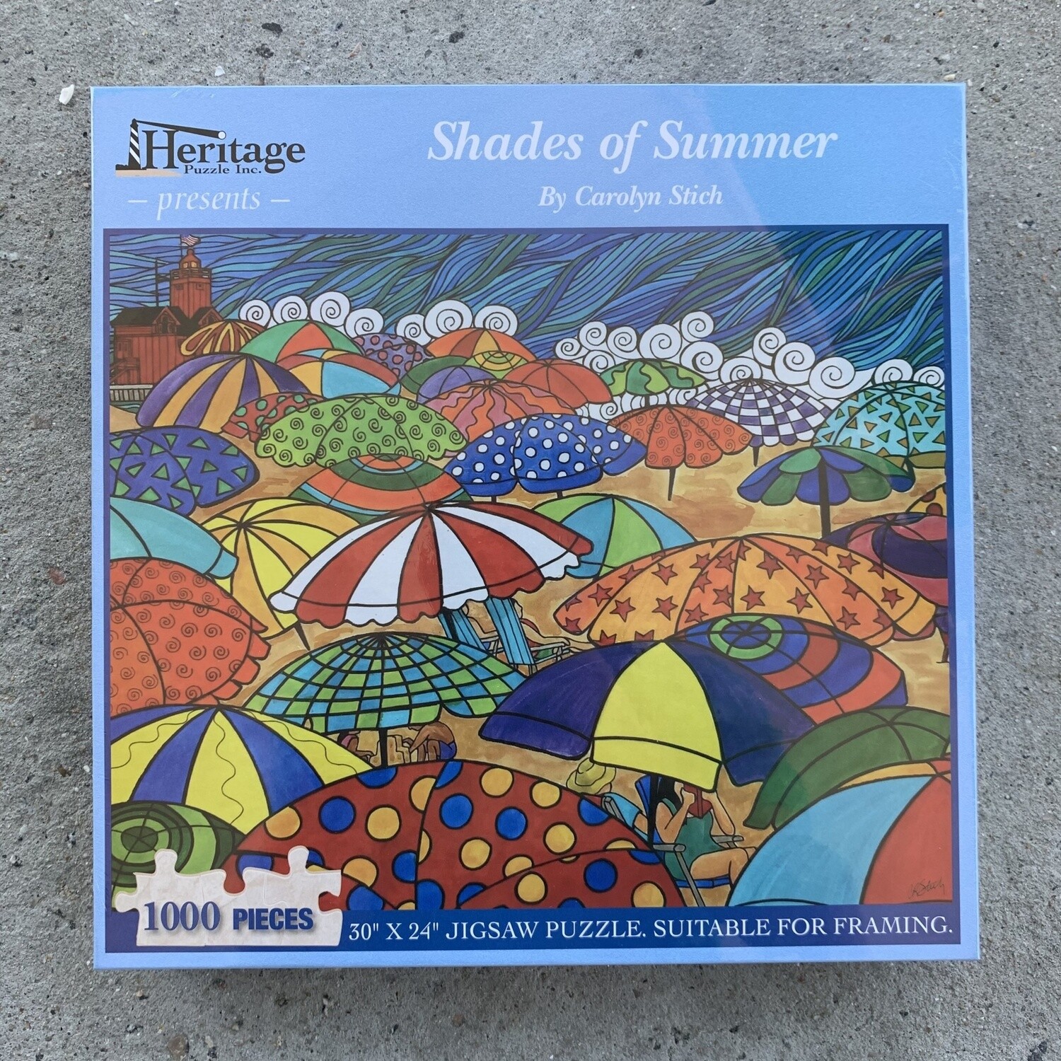 SHADES OF SUMMER PUZZLE 1,000PCS