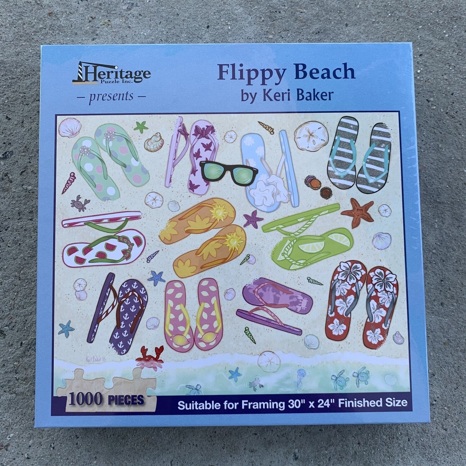 FLIPPY BEACH PUZZLE 1,000PCS