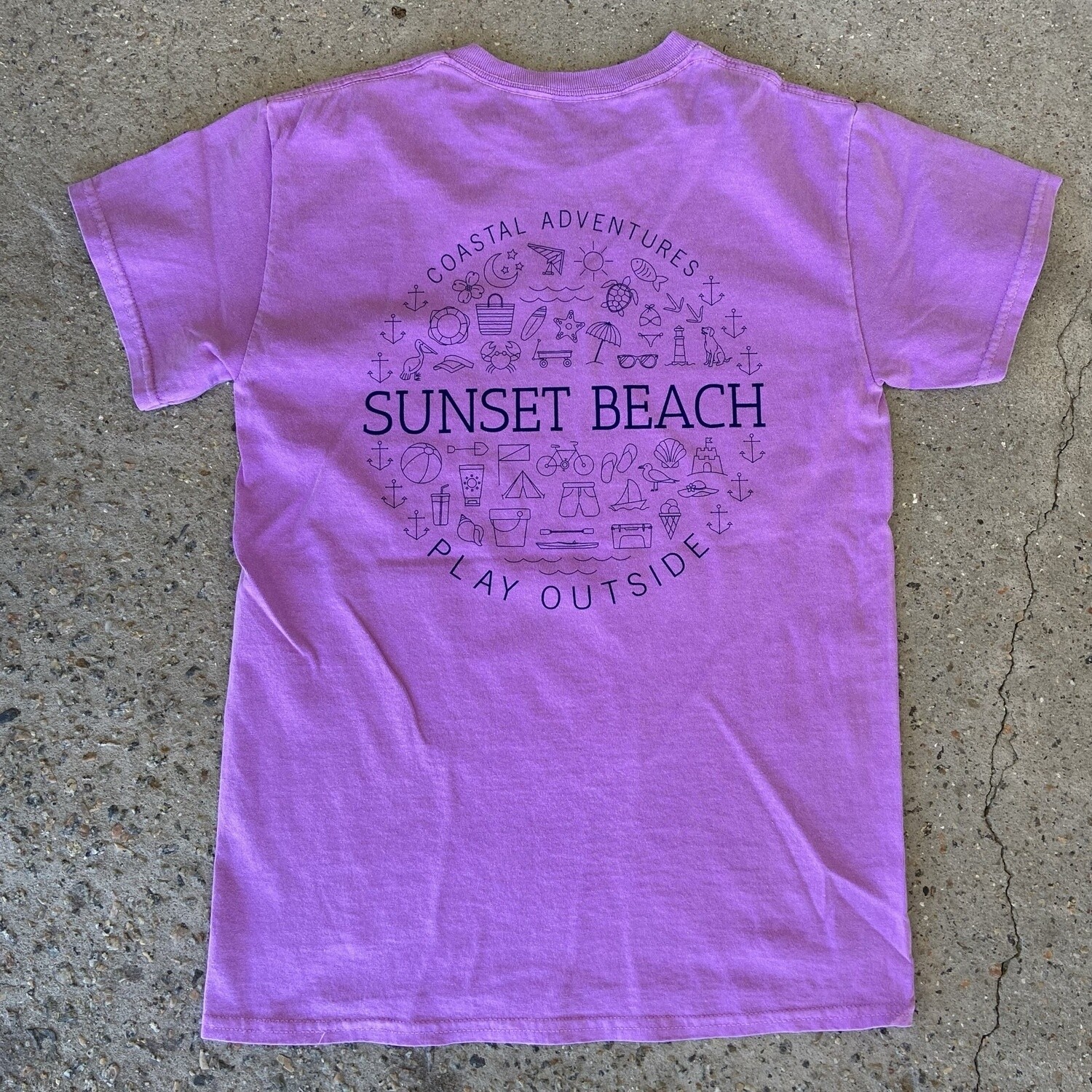 PIECED OUT EAST COAST TEE