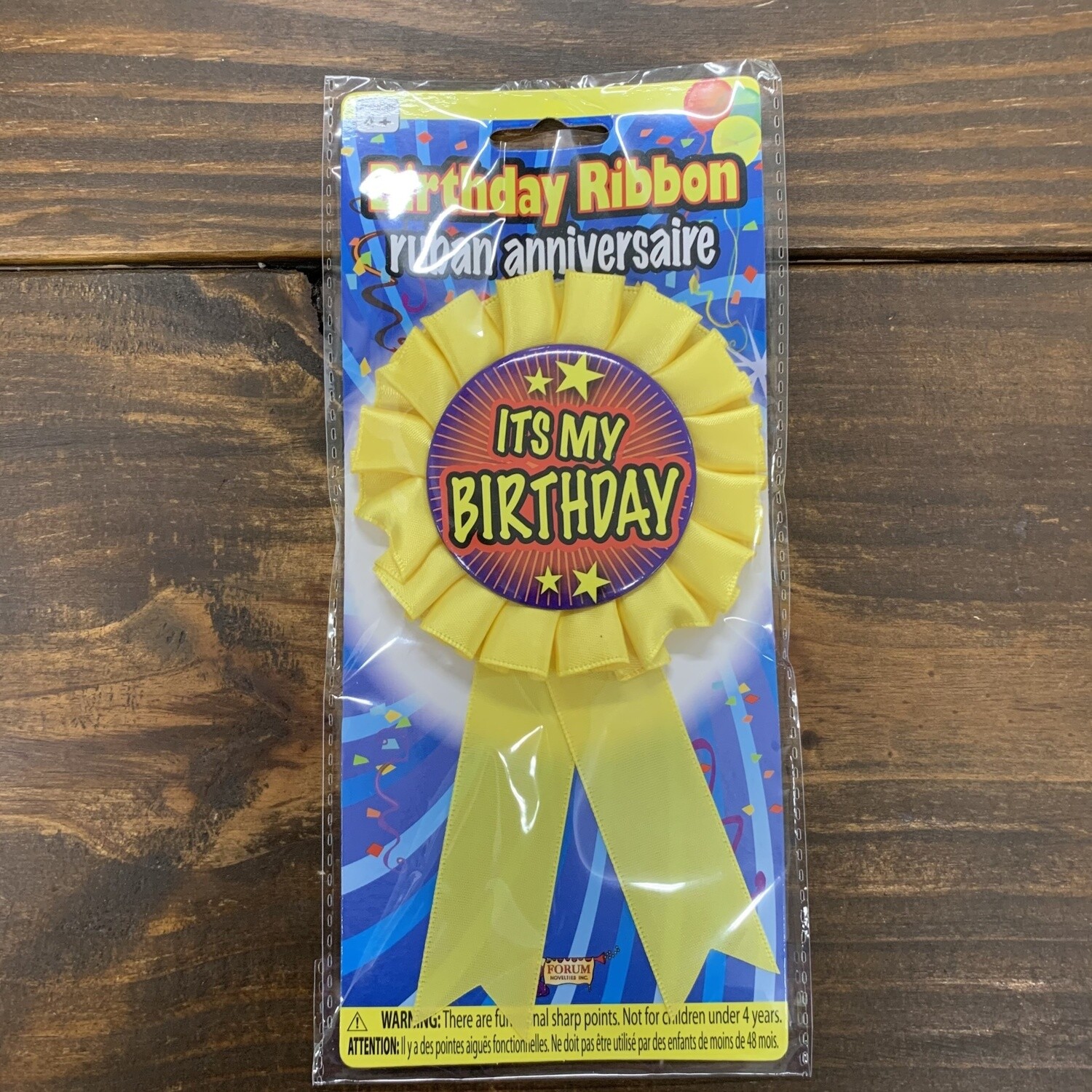 ITS MY BIRTHDAY RIBBON