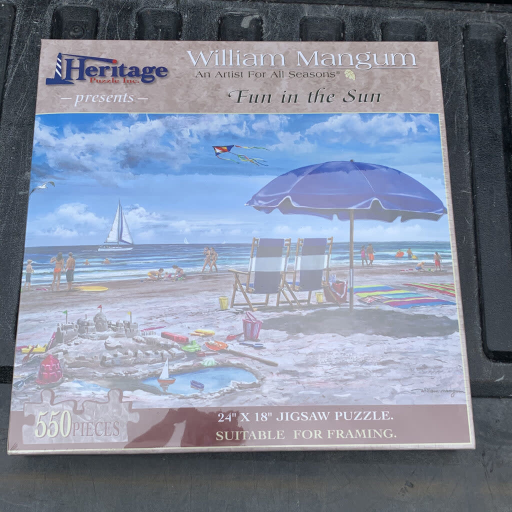 FUN IN THE SUN PUZZLE 550PCS