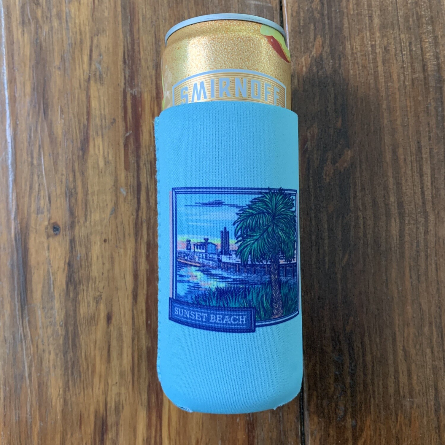 KOOZIE SLIM OLD BRIDGE SEAFOAM
