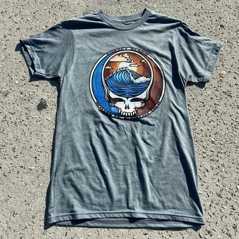 ATTICS SKULL WAVE TEE
