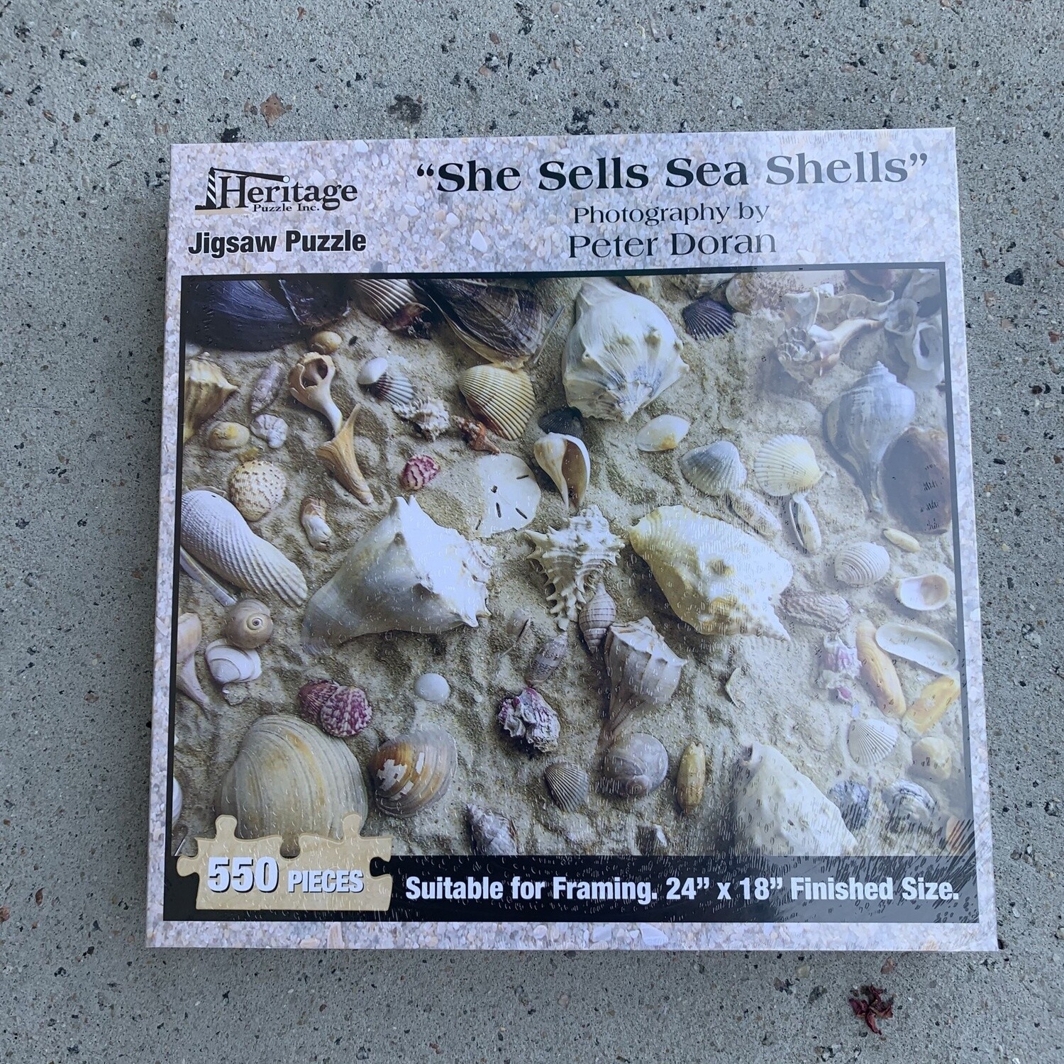 SHE SELLS SEA SHELLS PUZZLE 550PCS