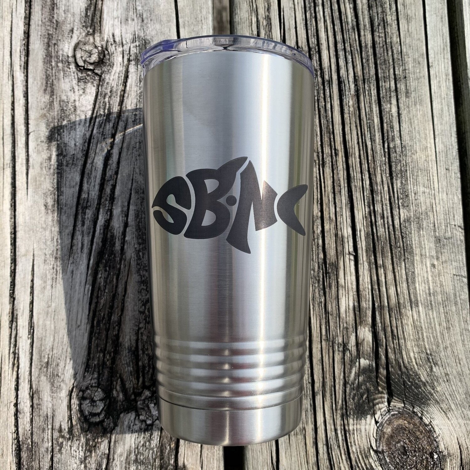 SBNC FISH 20oz TUMBLER STAINLESS STEEL