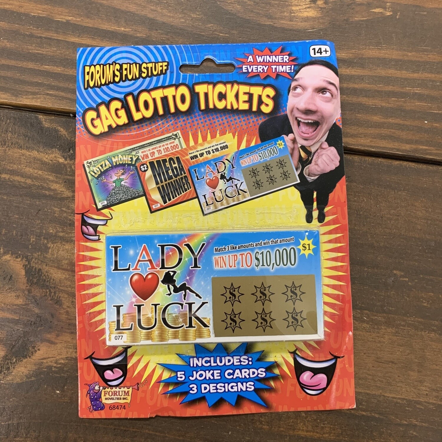 GAG LOTTO TICKETS