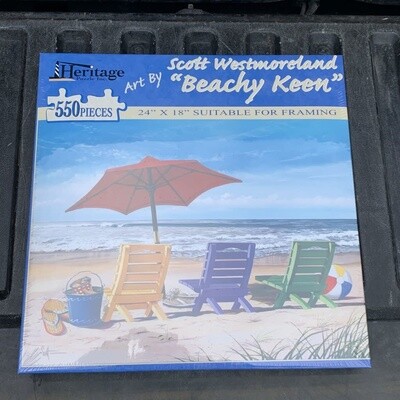 BEACHY KEEN PUZZLE 550PCS