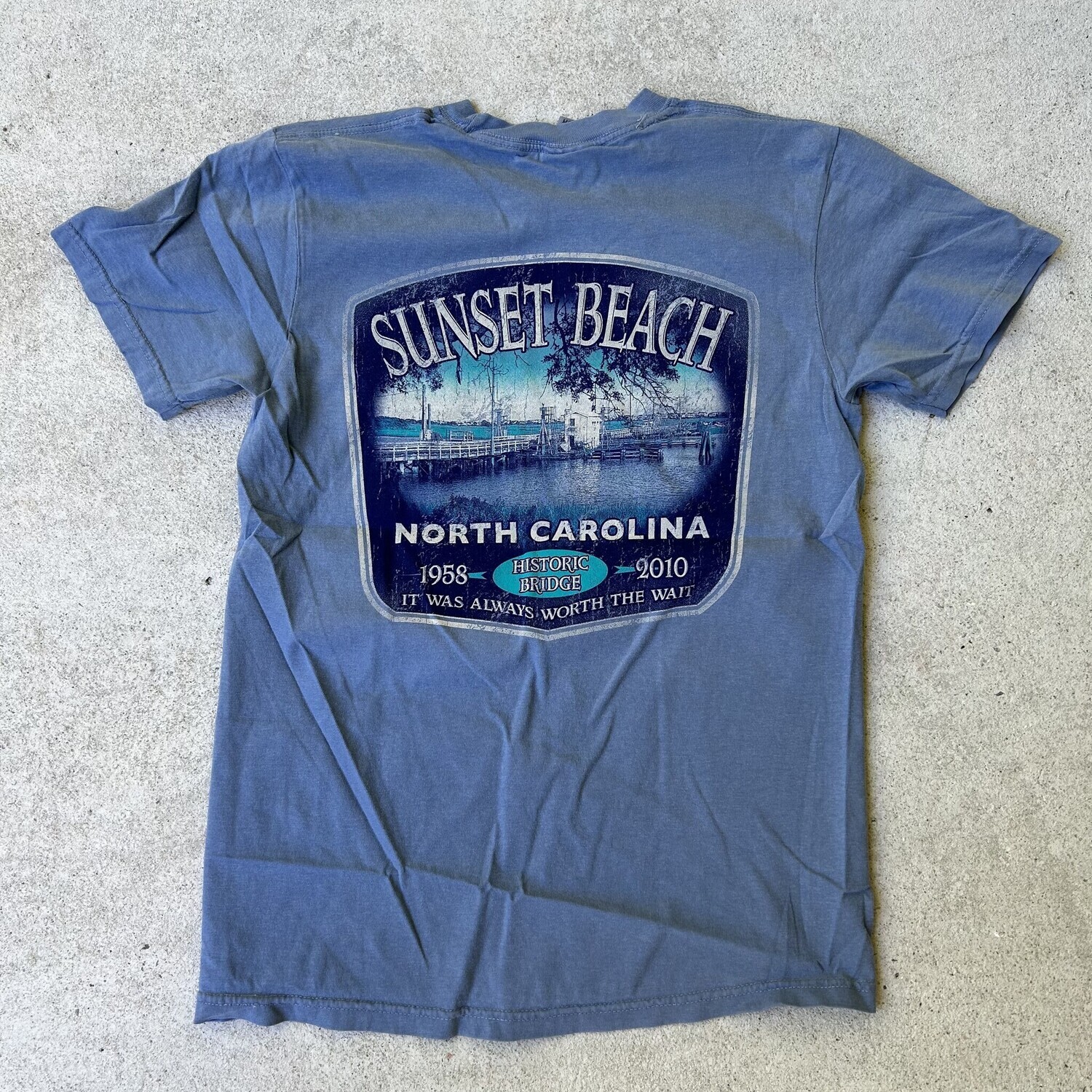 SUNSET BEACH HISTORIC BRIDGE DATES TEE
