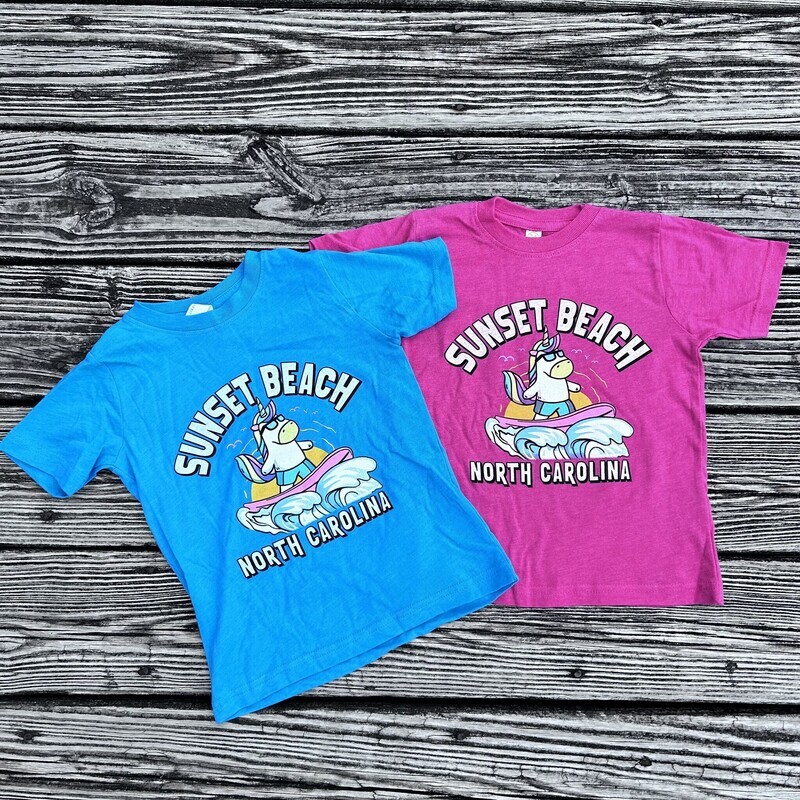 BOHDI SURF UNICORN TODDLER TEE